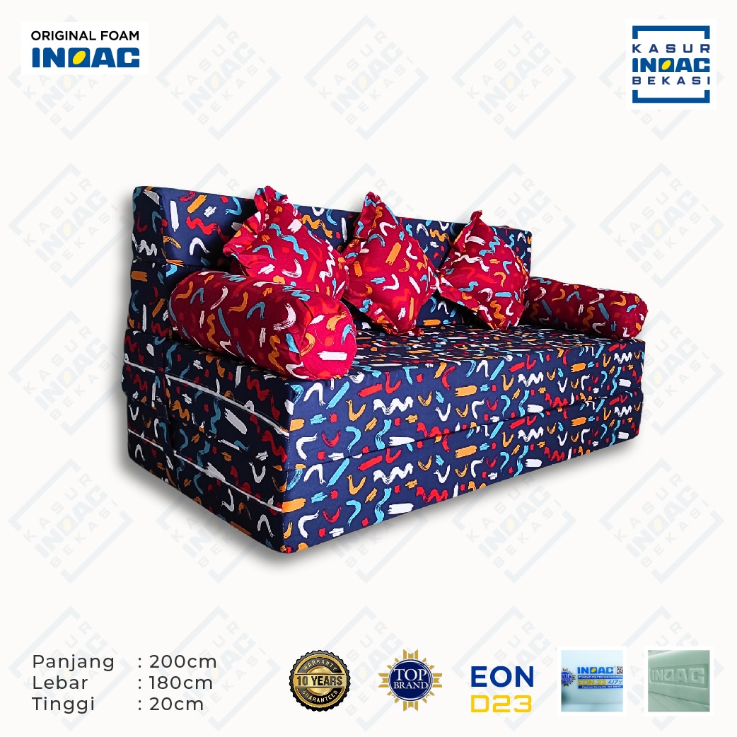 sofa bed inoac original eon d23